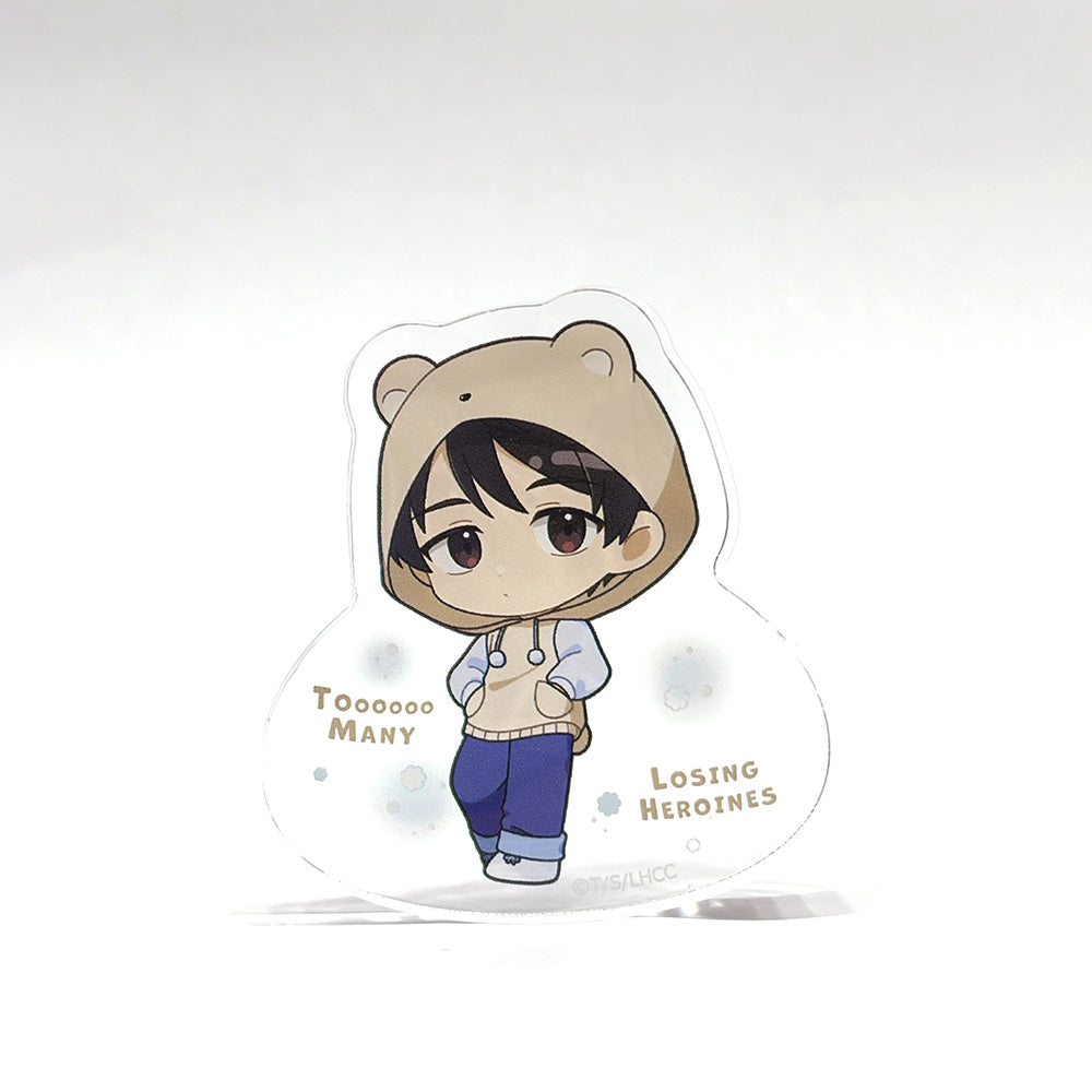 - Too Many Losing Heroines! - Die-cut Acrylic Block Nukumizu Kazuhiko / Kemomimi Hoodie - Image 2