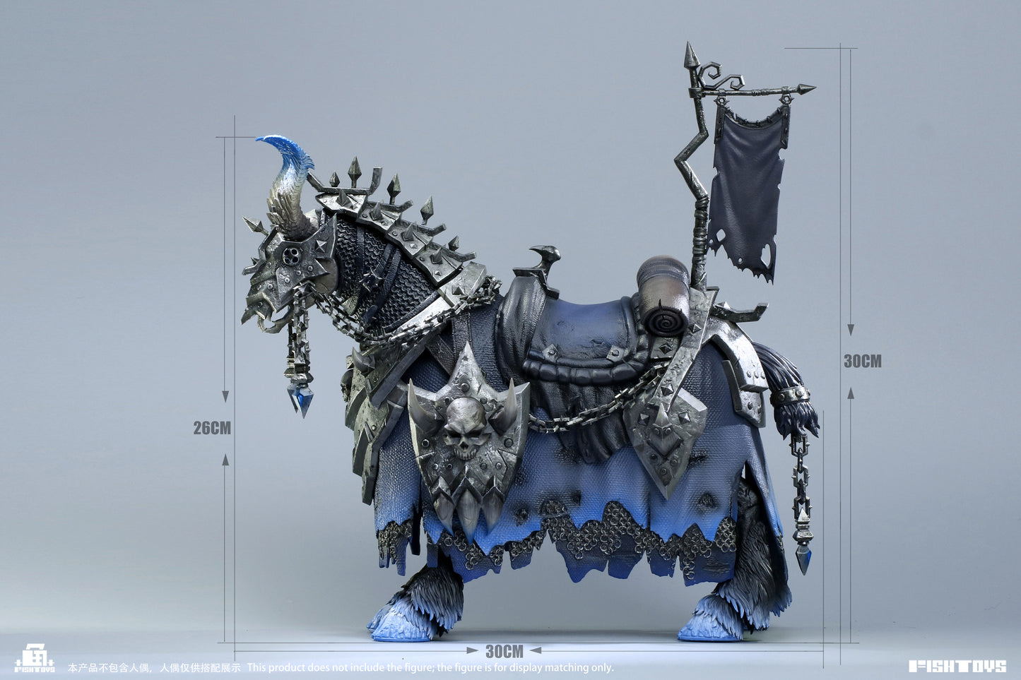 Fish Toys Hy-051 Demon Horse Nightmare 1/12 Scale Action Figure - Image 3