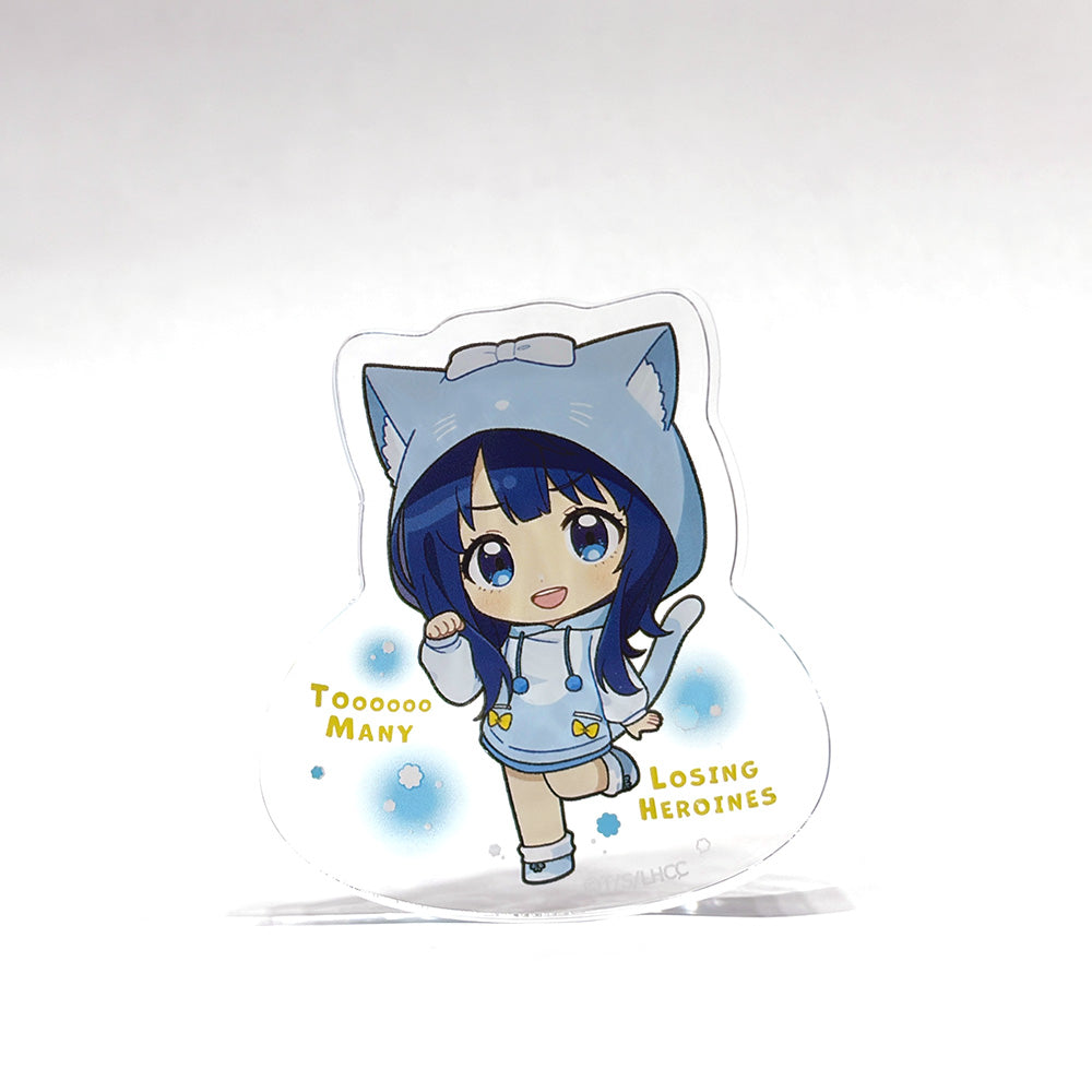 - Too Many Losing Heroines! - Die-cut Acrylic Block Yanami Anna / Kemomimi Hoodie - Image 2