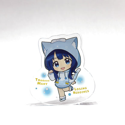 - Too Many Losing Heroines! - Die-cut Acrylic Block Yanami Anna / Kemomimi Hoodie - Image 2