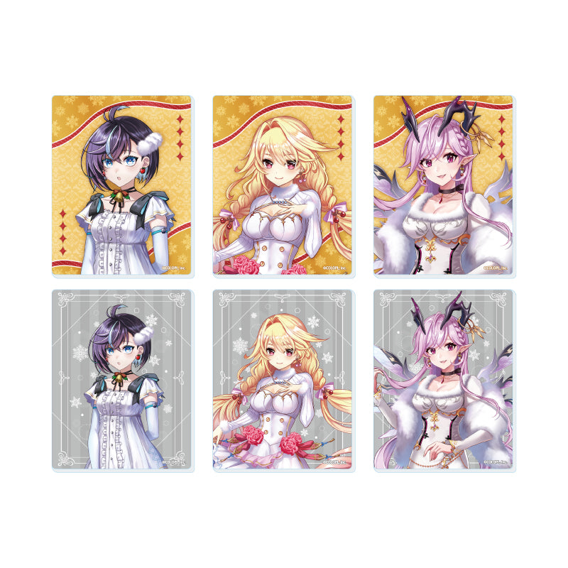 Acrylic Card - White Cat Project - 01 Christmas Ver. (Original Illustration) - Image 2