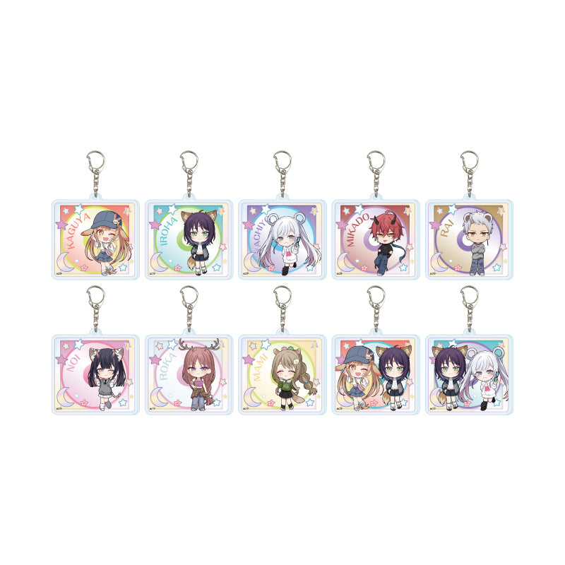 Acrylic Key Chain - Cosmic Princess Kaguya! - 01 Mini Character Illustration - Image 2