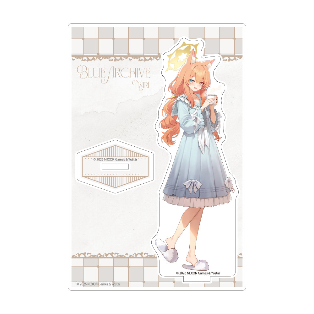 - Blue Archive - Original Illustration Acrylic Stand Mari / Room Wear - Image 2