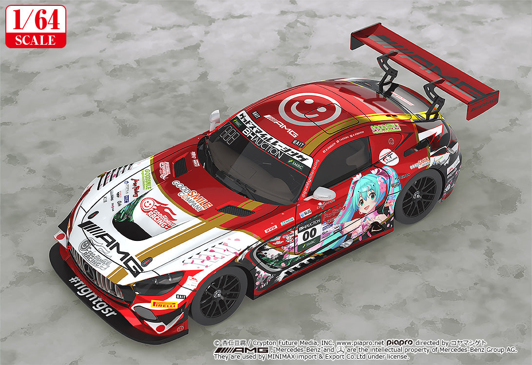 Hatsune Miku Gt Project 1/64 Mercedes-Amg Team Good Smile 2019 Suzuka 10Hours VER. - Image 2