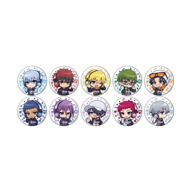 Can Badge - Kuroko'S Basketball - 38 Headphones VER. (Mini Character Illustration) - Image 2