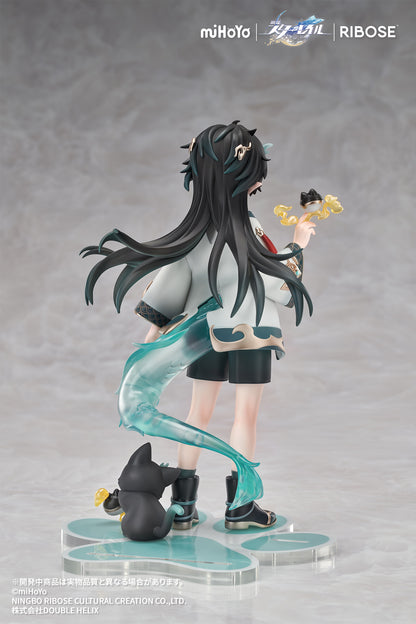 Ribose Rise Up+ - Honkai: Star Rail - Little Cat Series Dan Heng - Imbibitor Lunae Ver. Non Scale Figure