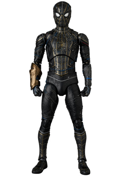 MAFEX - Spider-Man: No Way Home - Spider-man Black & Gold Suit - Image 6
