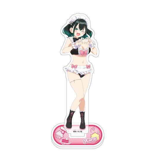 Bad Girl Original Illustration Acrylic Stand Ruriha Rura / Maid Swimwear