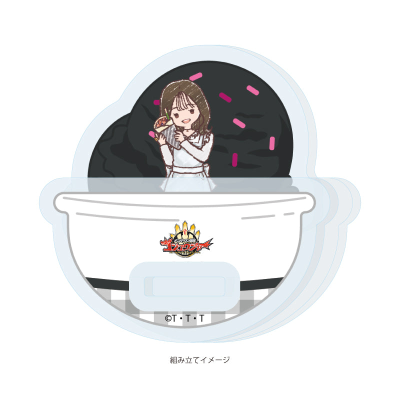 Yurayura Acrylic Stand - No. 1 Sentai Gozyuger - 11 Ichikawa Sumino (Graff Art Illustration) - Image 2