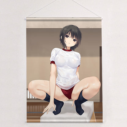 Coffee Kizoku Original Illustration B2 Tapestry Aoyama Sumika / Vault Box W Suede