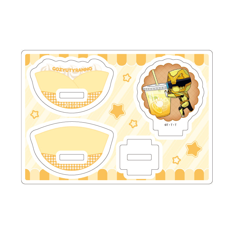 Yurayura Acrylic Stand - No. 1 Sentai Gozyuger - 03 Gozyu Tyranno (Mini Character Illustration) - Image 2