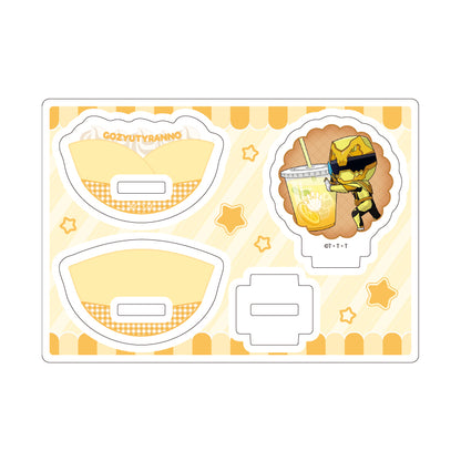 Yurayura Acrylic Stand - No. 1 Sentai Gozyuger - 03 Gozyu Tyranno (Mini Character Illustration) - Image 2