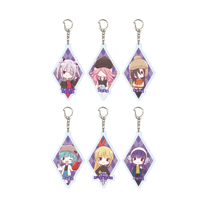 Acrylic Key Chain - Heaven Burns Red - 20 Autumn Ver. 31C Unit (Graff Art Illustration) - Image 2