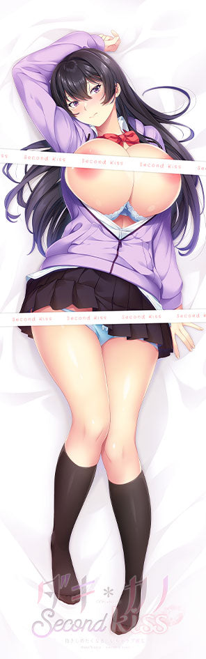 mdf An Original Illustration - Daki Kano Second Kiss - Fukami Arisa Dakimakura Cover with Download Voice Privilege - Image 2