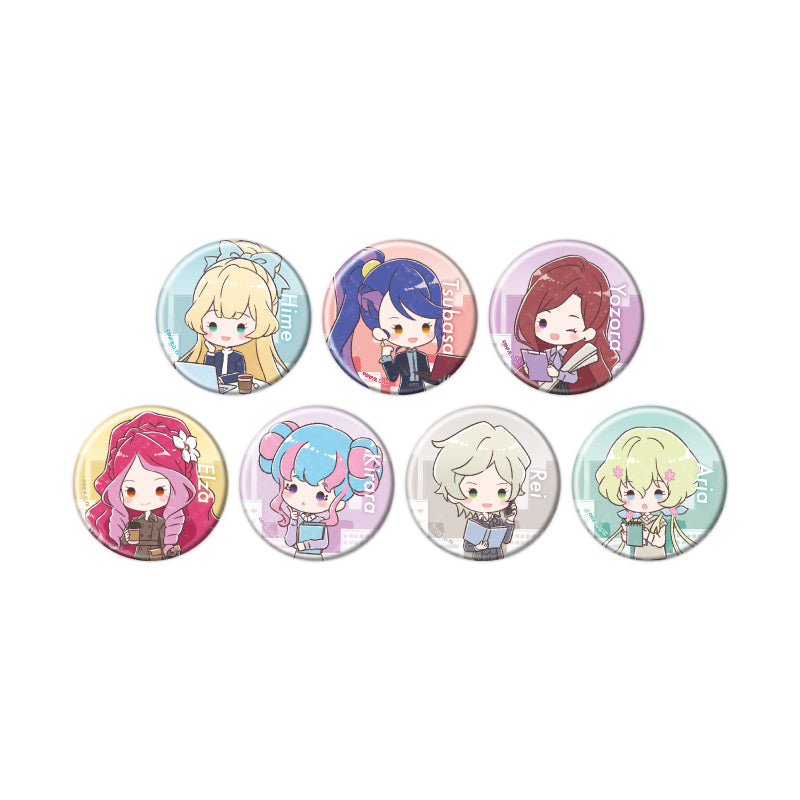 Can Badge - Aikatsu Stars! - 09 Office Girl Ver. (Graff Art Illustration) - Image 2