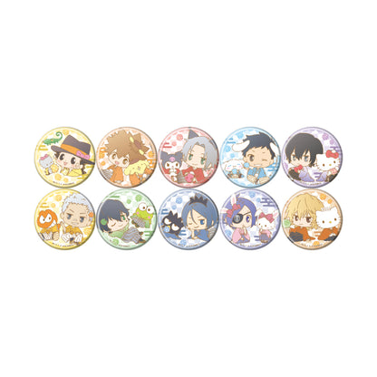 Can Badge 57Mm - Reborn! - X Sanrio Characters 09 Collaboration Illustration - Image 2