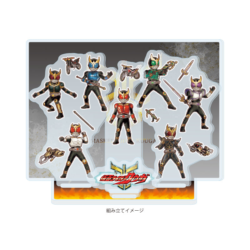 Acrylic Diorama - Kamen Rider Kuuga - 01 Group Design (Graff Art Illustration) - Image 2