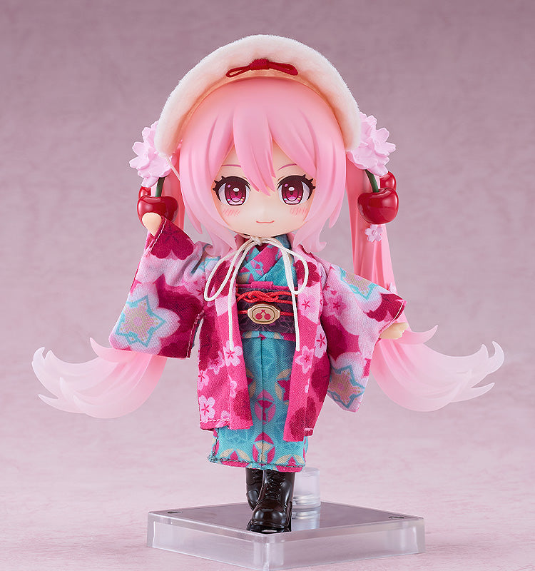 Nendoroid Doll Character Vocal Series 01 Hatsune Miku Sakura Miku Hirohako 2025 Ver. (Hakodate) - Image 2