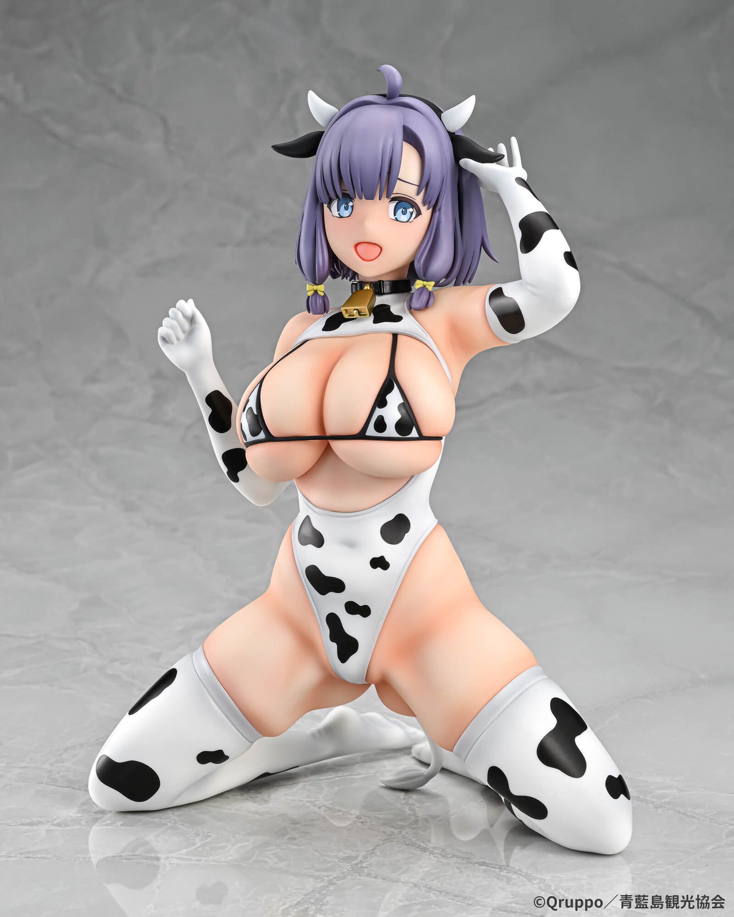 - Nukitashi THE ANIMATION - Hotori Misaki Cow Print Costume - Image 12
