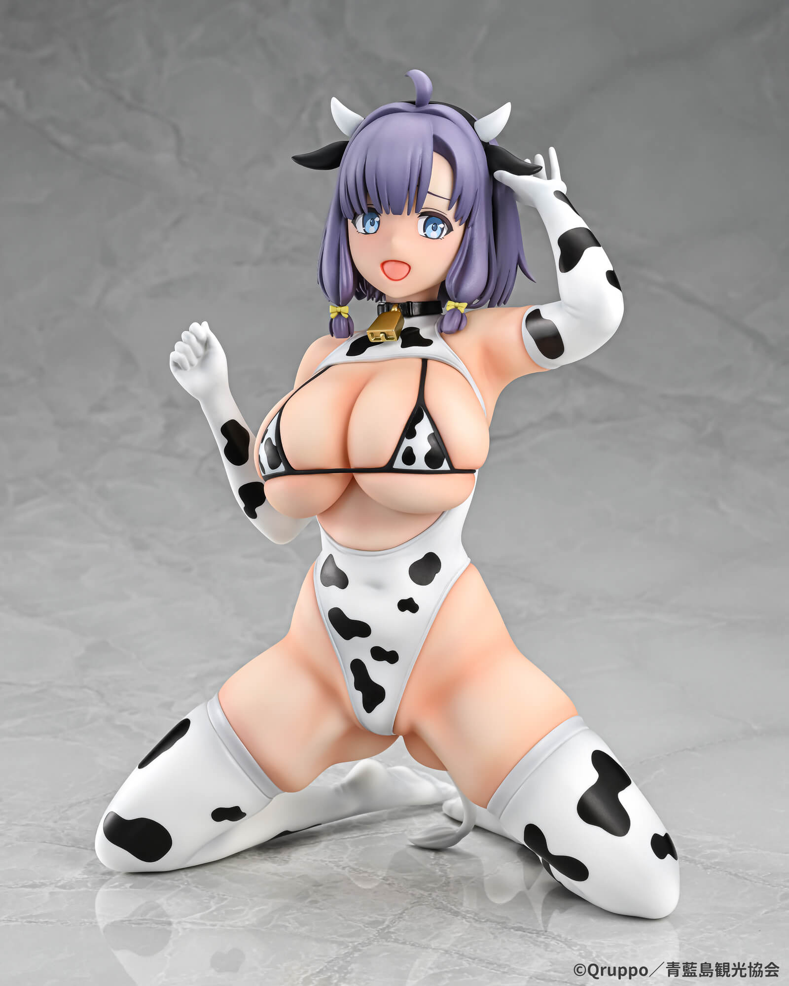 - Nukitashi THE ANIMATION - Hotori Misaki Cow Print Costume - Image 12
