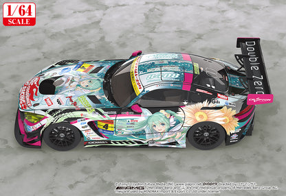 Hatsune Miku Gt Project 1/64 Scale Good Smile Hatsune Miku Amg 2017 Super Gt VER. - Image 3