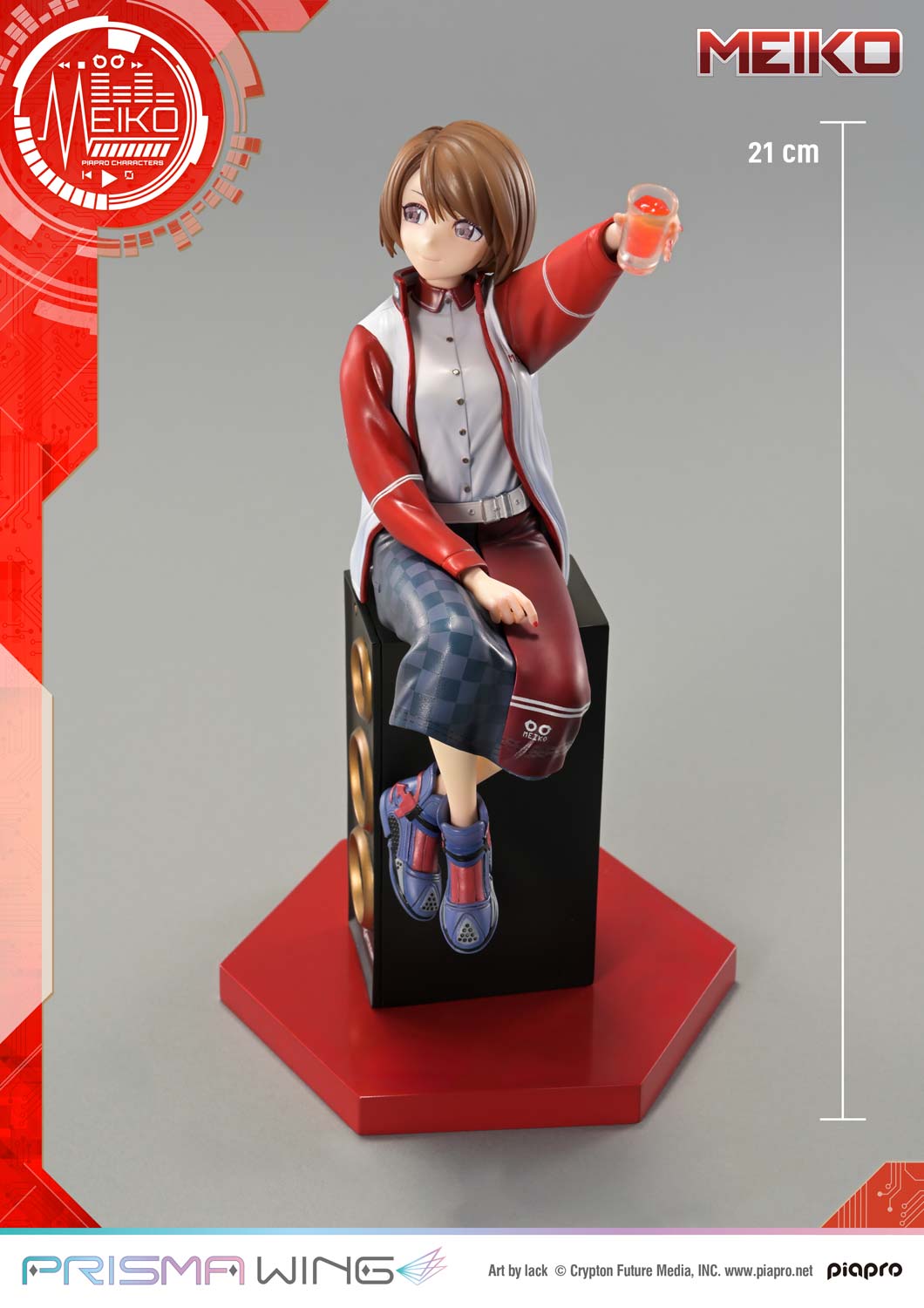 PRISMA WING Piapro Characters MEIKO Art by lack 1/7 Scale Figure - Image 20