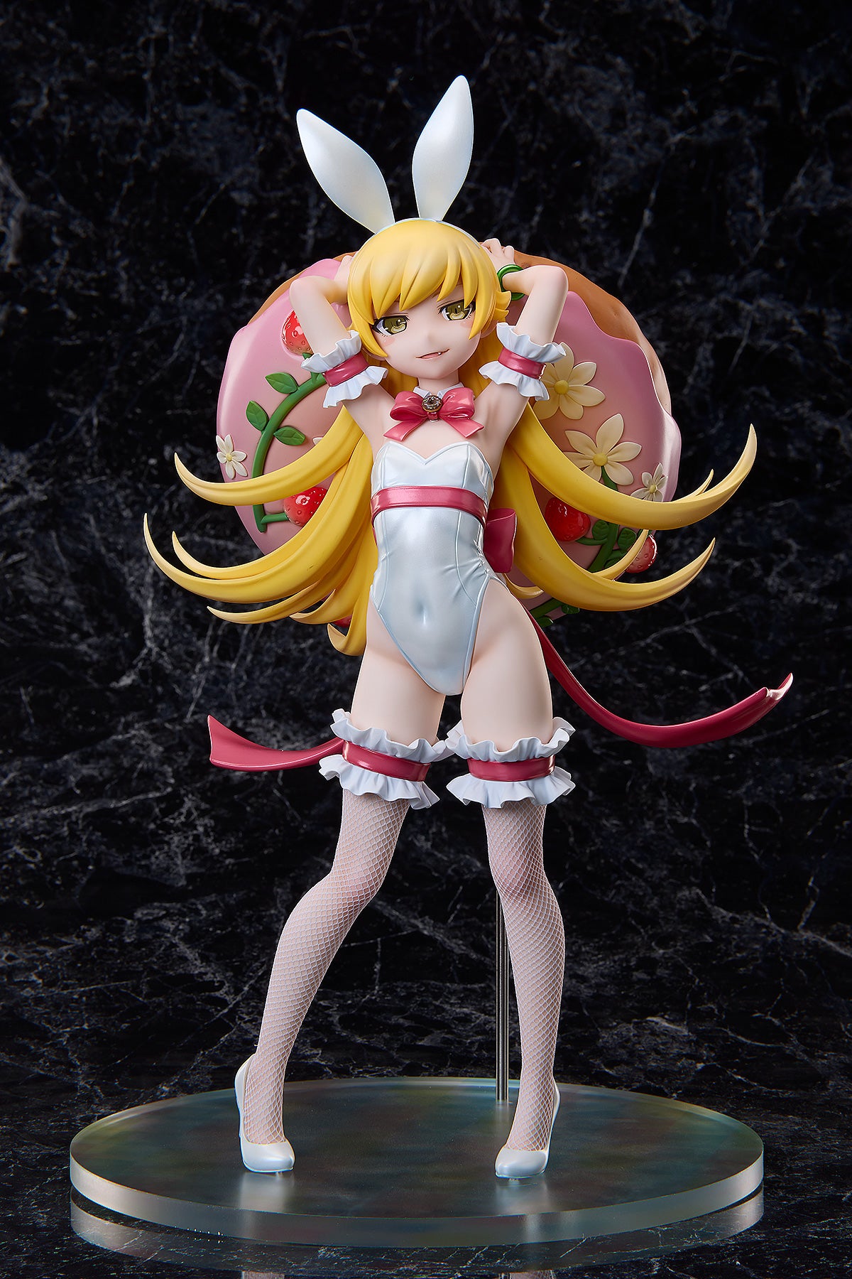 - Monogatari - Series Oshino Shinobu White Bunny Ver. 1/4 Complete Figure - Image 6