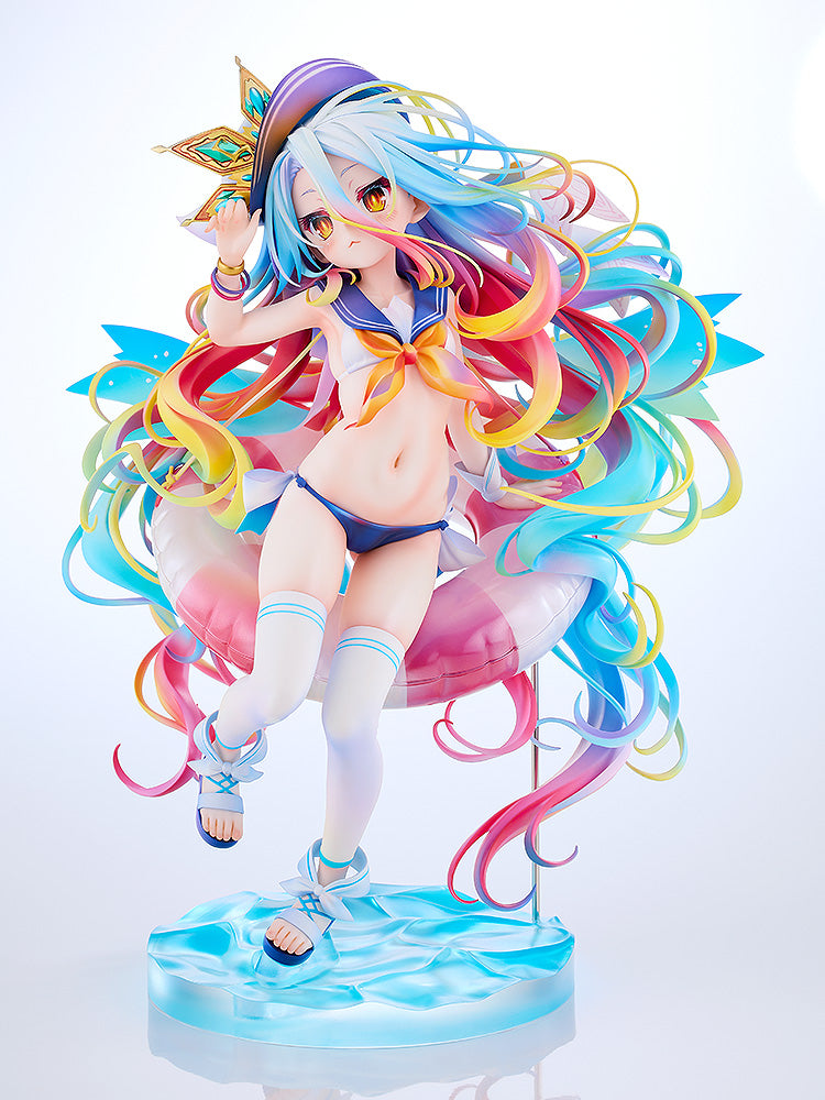 - No Game No Life - Shiro Sailor-Style Swimsuit Ver. - Image 4