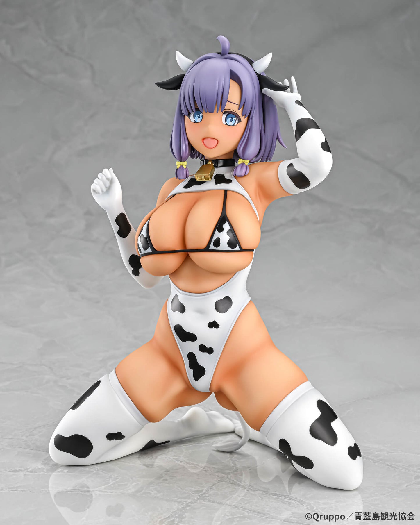 - Nukitashi THE ANIMATION - Hotori Misaki Cow Print Costume Sunburn Ver. - Image 12