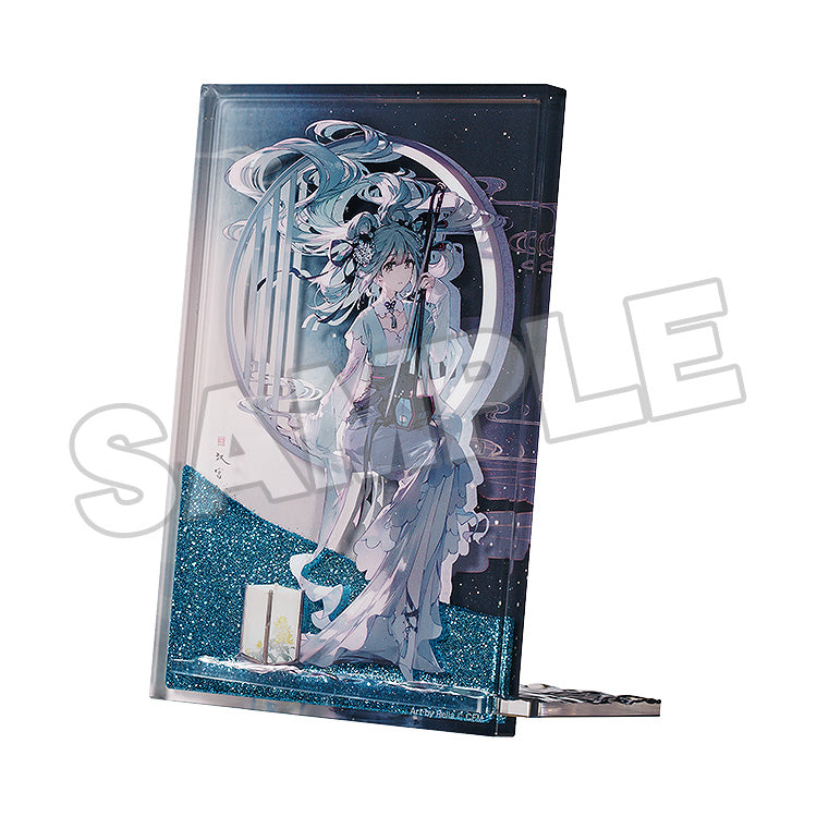 Character Vocal Series 01 Hatsune Miku Hatsune Miku Glitter Acrylic Block Han Gong Qiu Yue Ver. - Image 3