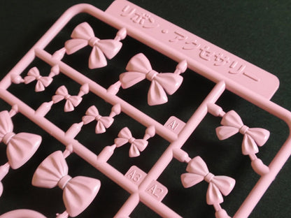 MODELING SUPPLY Optional Plastic Parts Ribbon Accessory 1 (Pink) - Image 3