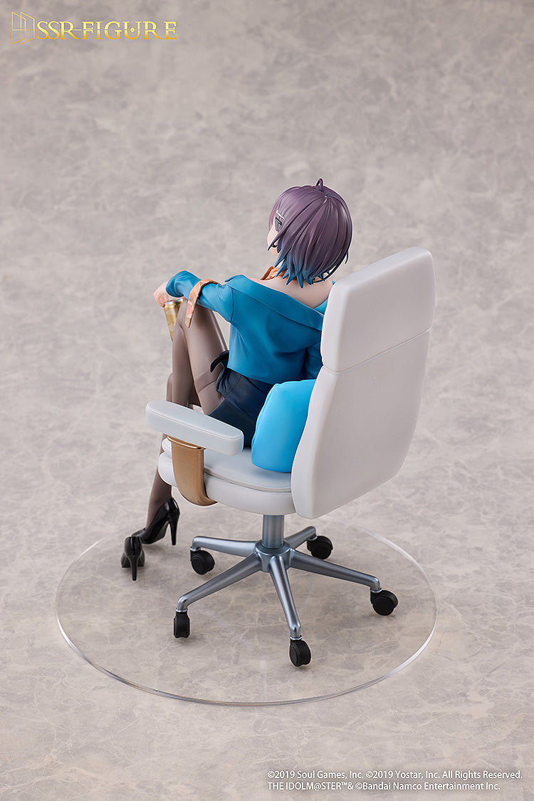 SSR FIGURE - The Idolmaster Shiny Colors - x - Mahjong Soul - Asakura Toru Effortless Work Ver. 1/7 Scale Figure - Image 3