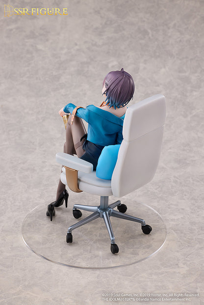 SSR FIGURE - The Idolmaster Shiny Colors - x - Mahjong Soul - Asakura Toru Effortless Work Ver. 1/7 Scale Figure - Image 3