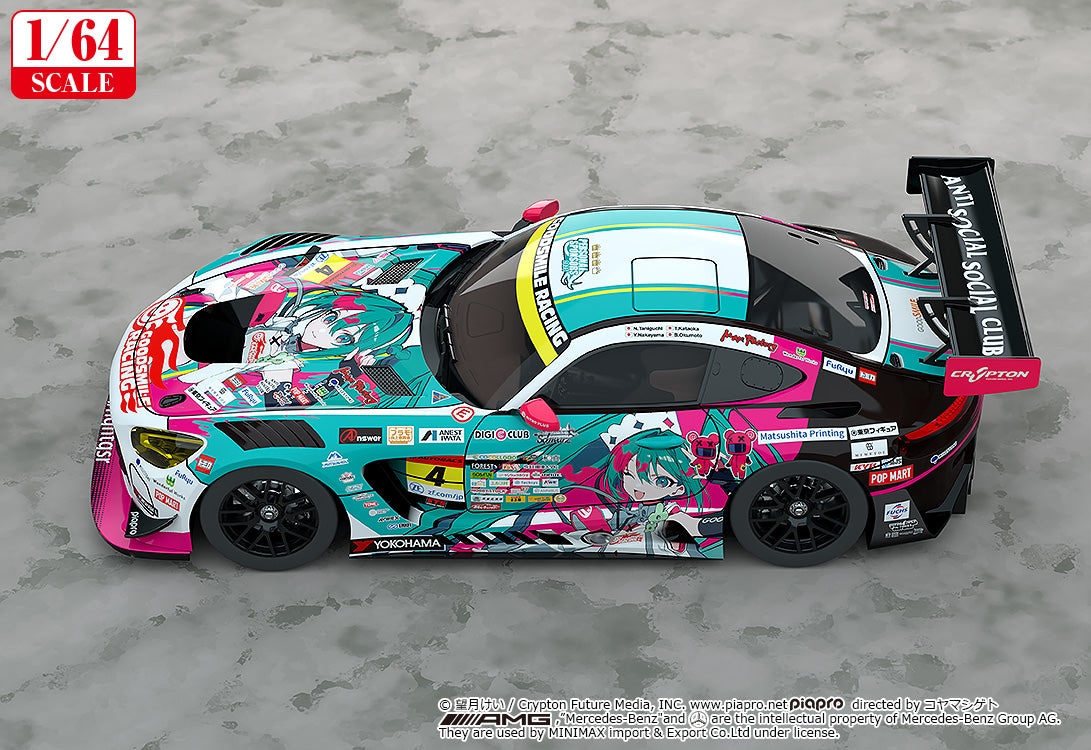 Hatsune Miku Gt Project 1/64 Good Smile Hatsune Miku Amg 2025 Presentation VER. - Image 3
