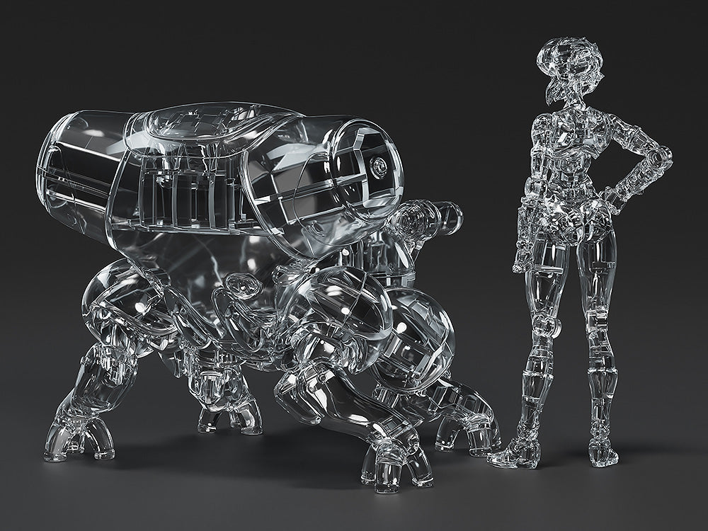 - Ghost in the Shell - (Original) PLAMAX minimum factory MF-96 Kusanagi Motoko with Fuchikoma Thermoptic Camouflage Ver. - Image 3