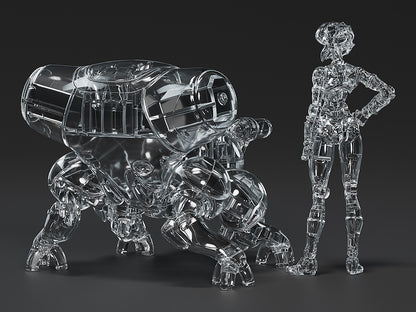 - Ghost in the Shell - (Original) PLAMAX minimum factory MF-96 Kusanagi Motoko with Fuchikoma Thermoptic Camouflage Ver. - Image 3