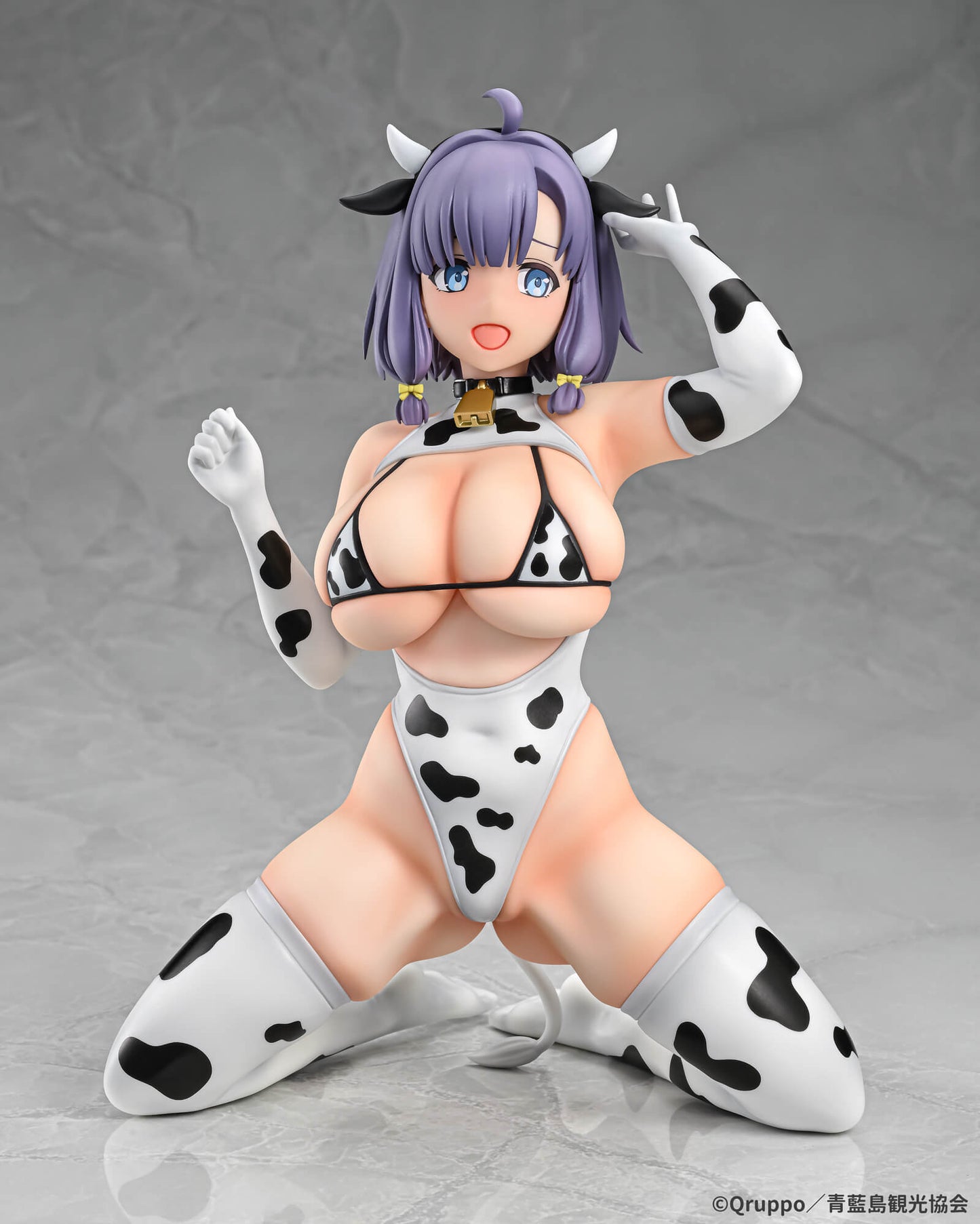 - Nukitashi THE ANIMATION - Hotori Misaki Cow Print Costume - Image 13