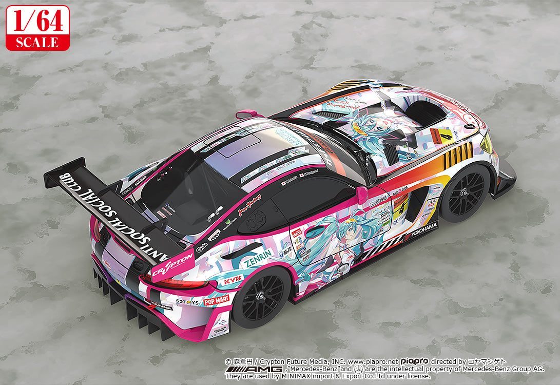 Hatsune Miku Gt Project 1/64 Scale Good Smile Hatsune Miku Amg 2021 Super Gt Round 5 VER. - Image 4