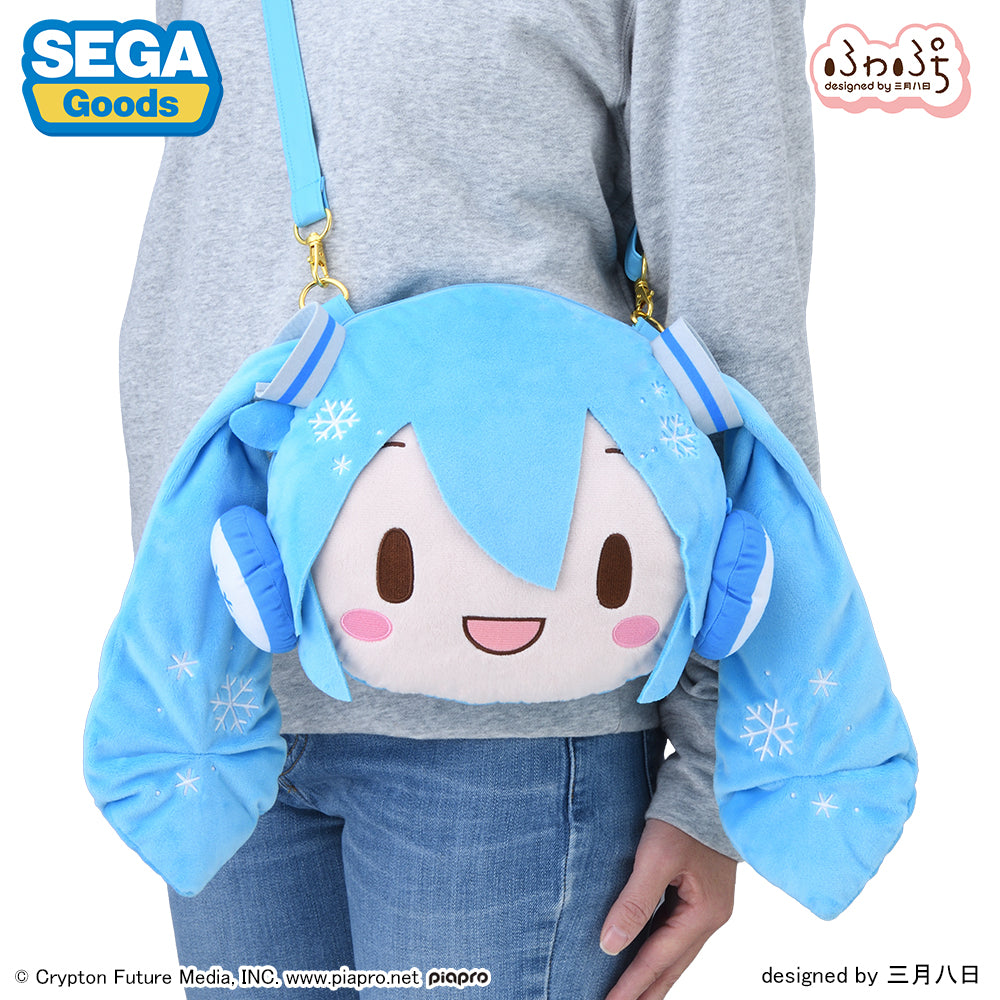 Snow Miku Fuwa Petit Face Shoulder Bag M - Image 4
