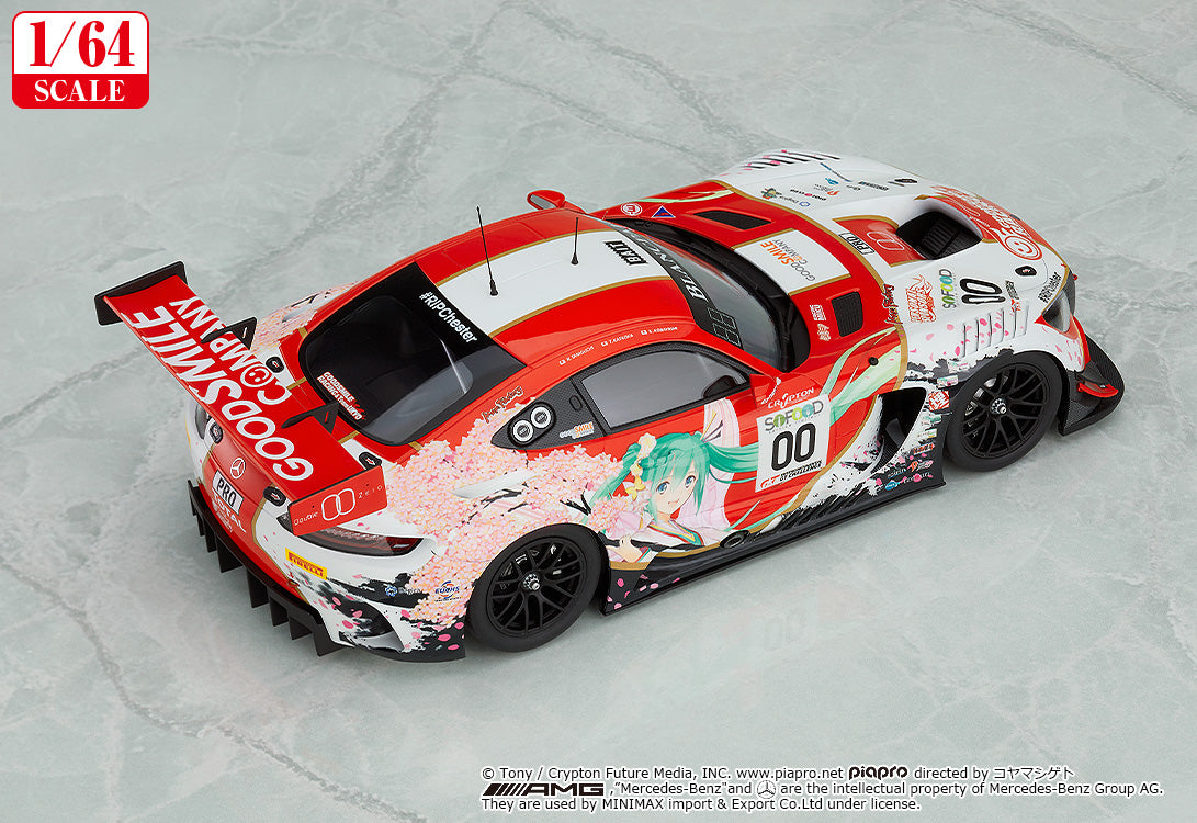 Hatsune Miku Gt Project 1/64 Good Smile Hatsune Miku Amg 2017 Spa24H VER. - Image 4