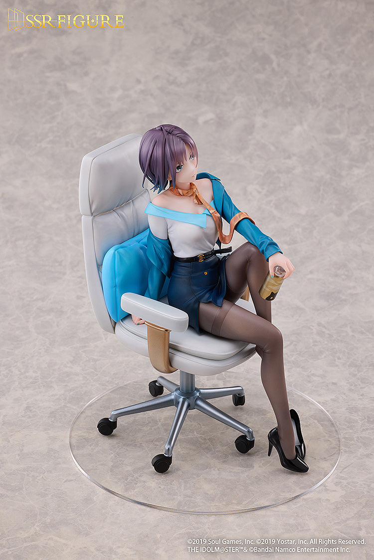 SSR FIGURE - The Idolmaster Shiny Colors - x - Mahjong Soul - Asakura Toru Effortless Work Ver. 1/7 Scale Figure - Image 4