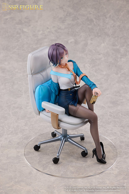 SSR FIGURE - The Idolmaster Shiny Colors - x - Mahjong Soul - Asakura Toru Effortless Work Ver. 1/7 Scale Figure - Image 4