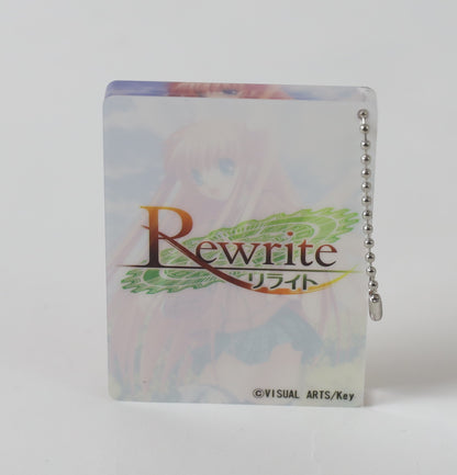 - Rewrite - Acrylic Cube Key Chain Ohtori Chihaya - Image 4