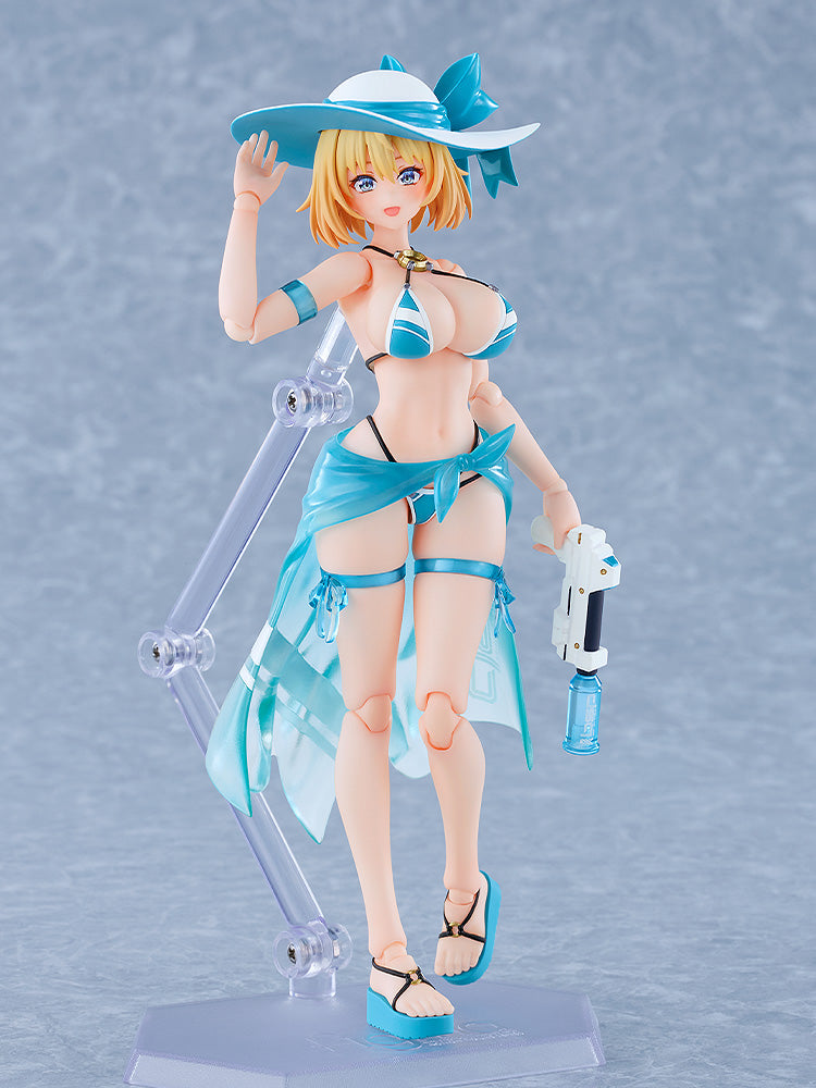 Figma "bunny Suit Planning" Sophia F. Shirring Swimsuit Ver. - Image 10