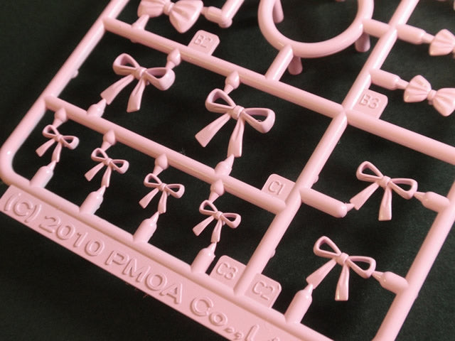 MODELING SUPPLY Optional Plastic Parts Ribbon Accessory 1 (Pink) - Image 4