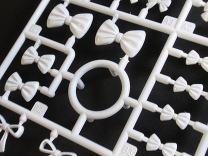 MODELING SUPPLY Optional Plastic Parts Ribbon Accessory 2 (White) - Image 4