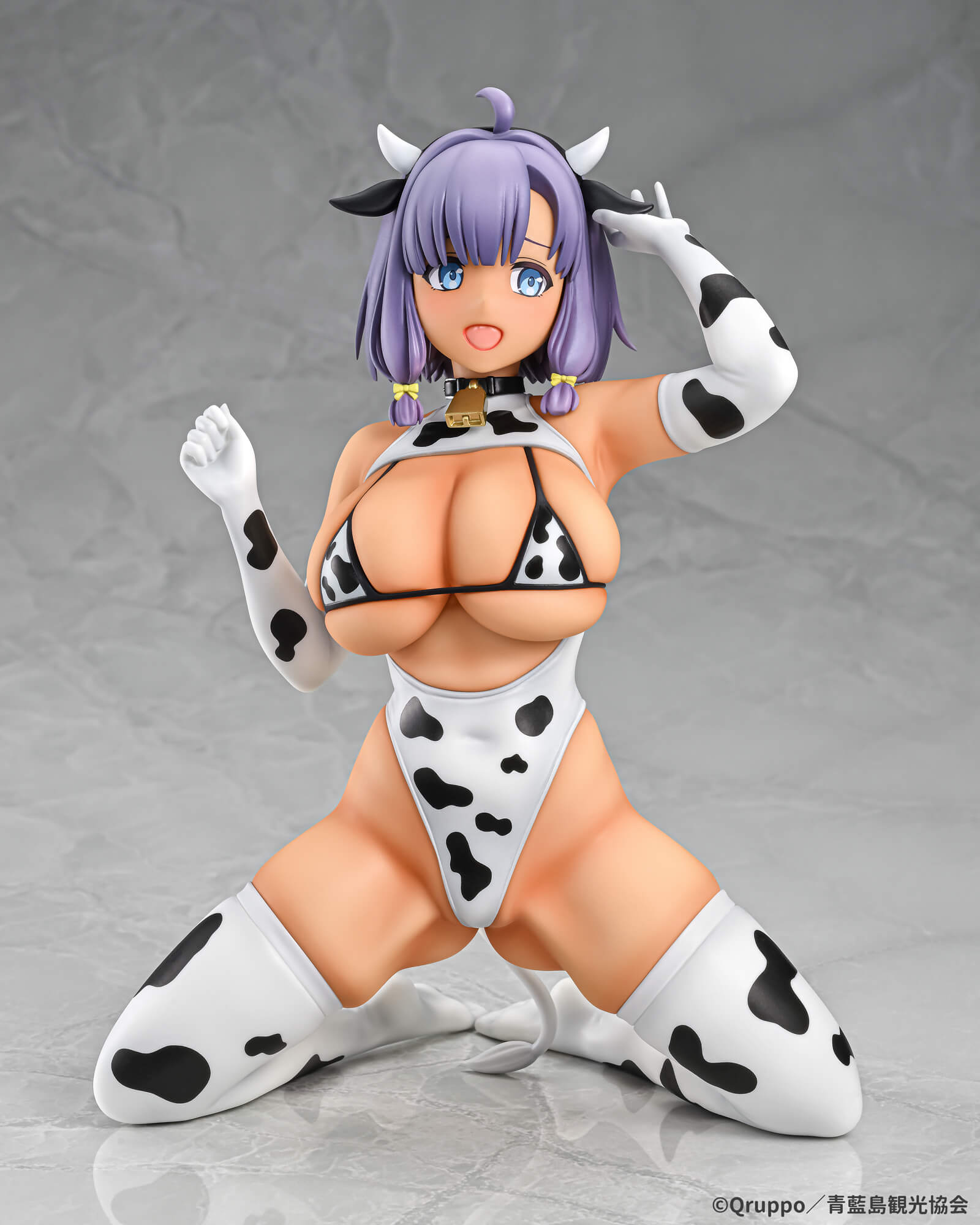 - Nukitashi THE ANIMATION - Hotori Misaki Cow Print Costume Sunburn Ver. - Image 13