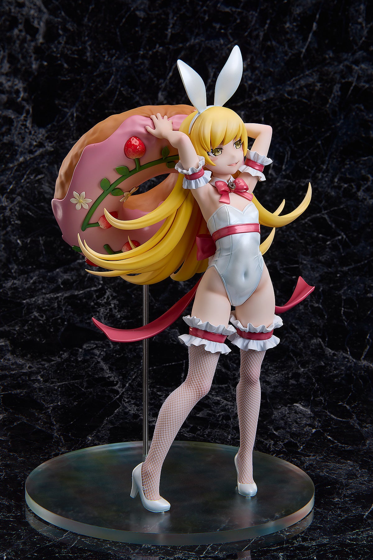 - Monogatari - Series Oshino Shinobu White Bunny Ver. 1/4 Complete Figure - Image 7