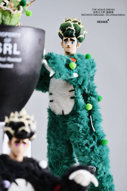 INCHAOS THE AGAVE DREAM BABY WHALE 1/6 SCALE ACTION FIGURE (GREEN & BLACK SET OF TWO) - Image 4