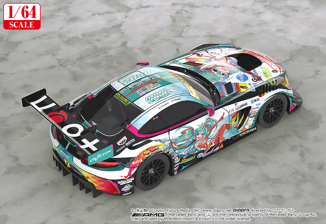 Hatsune Miku Gt Project 1/64 Scale Good Smile Hatsune Miku Amg 2016 Super Gt VER. - Image 4